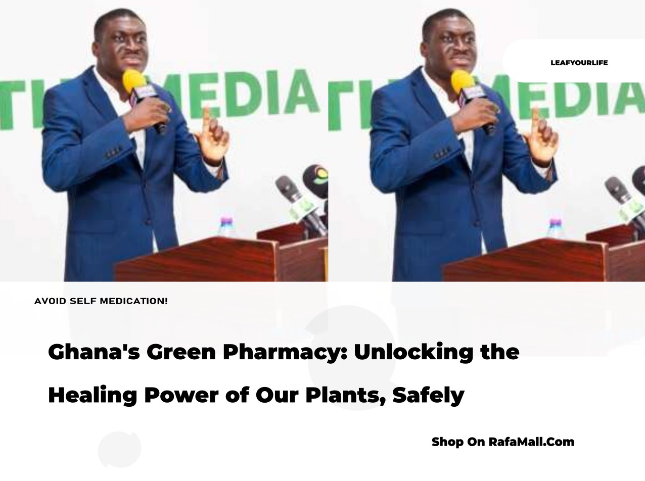 Ghana's Green Pharmacy: Unlocking the Healing Power of Our Plants, Safely