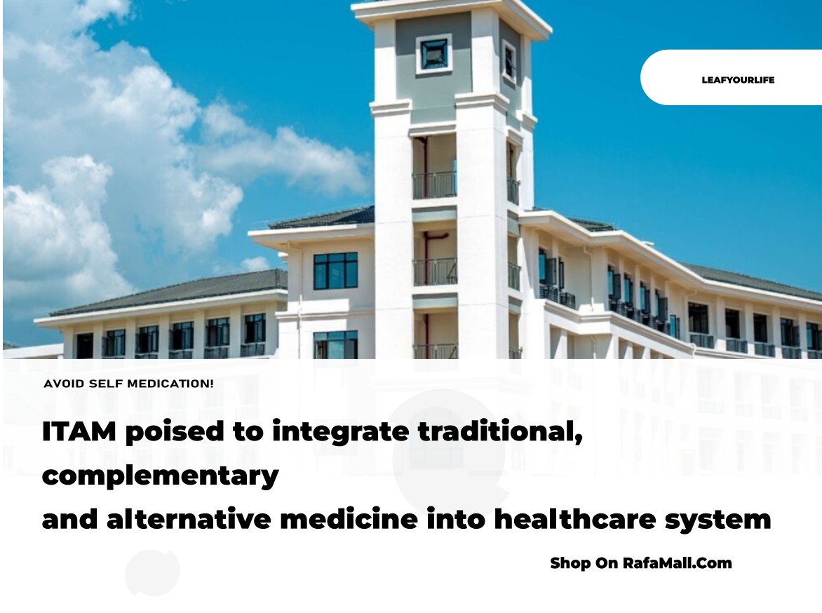 Professor Kwame Banga discussing the integration of traditional, complementary, and alternative medicine into Ghana's healthcare system at ITAM, UHAS.