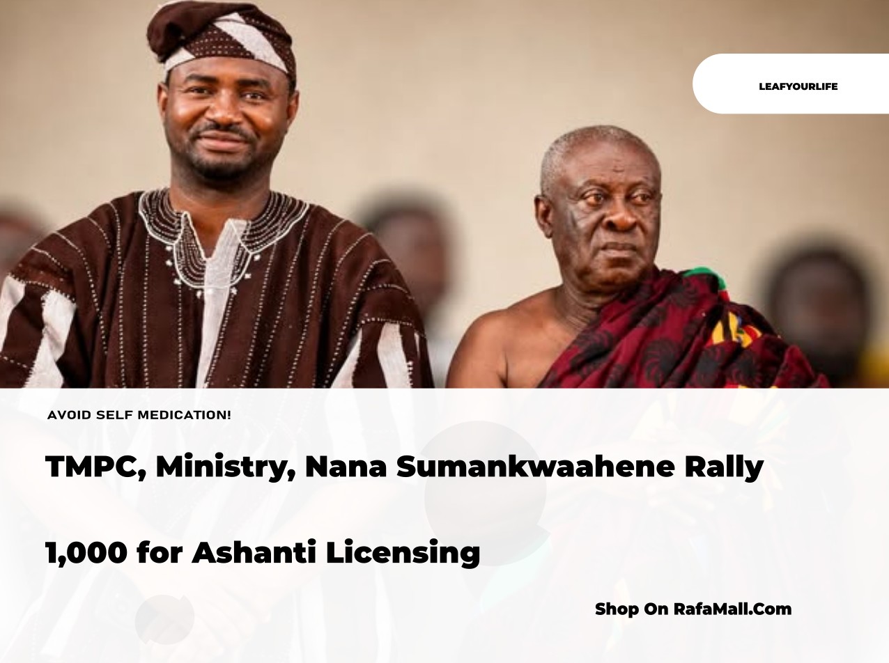 Dr. Yakubu Tobor Yusuf of TMPC addressing a large gathering of traditional and faith-based healers at the Ashanti Regional Mass Registration and Licensing Programme in Kumasi, Ghana.