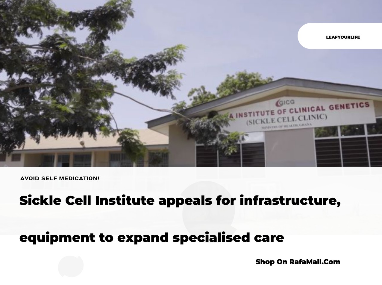Medical professionals and patients at the Ghana Institute of Clinical Genetics, symbolizing the need for enhanced sickle cell care and support in Ghana.
