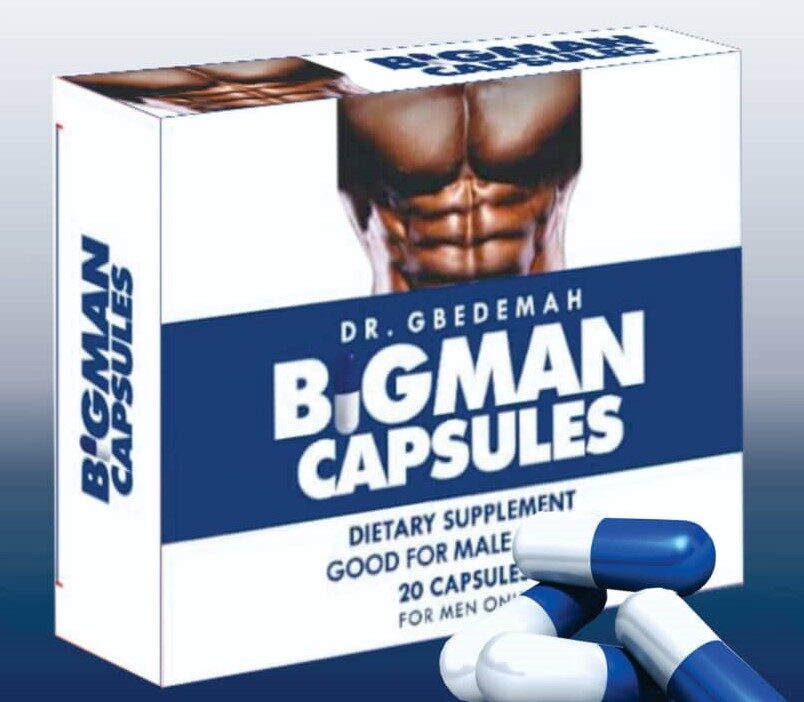 Gbedemah Bigman Capsules — Rafamall
