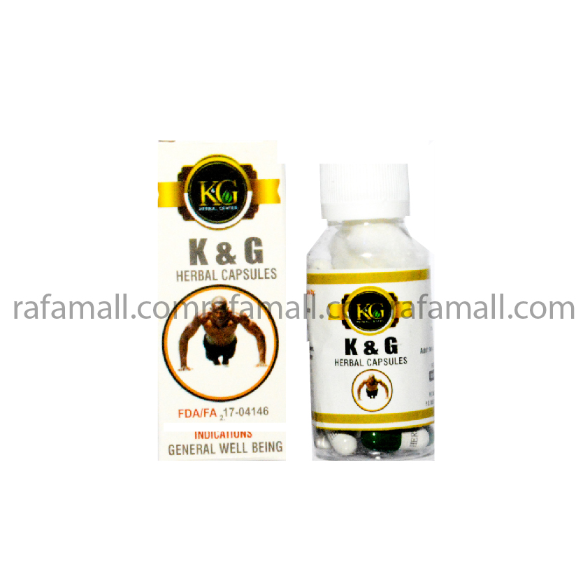 K and G Herbal Capsules for Immune booster and infections