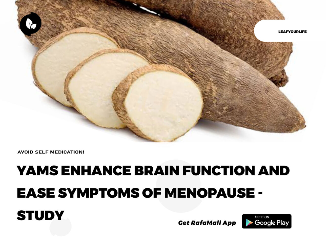 Yams enhance brain function and ease symptoms of menopause Study Rafamall