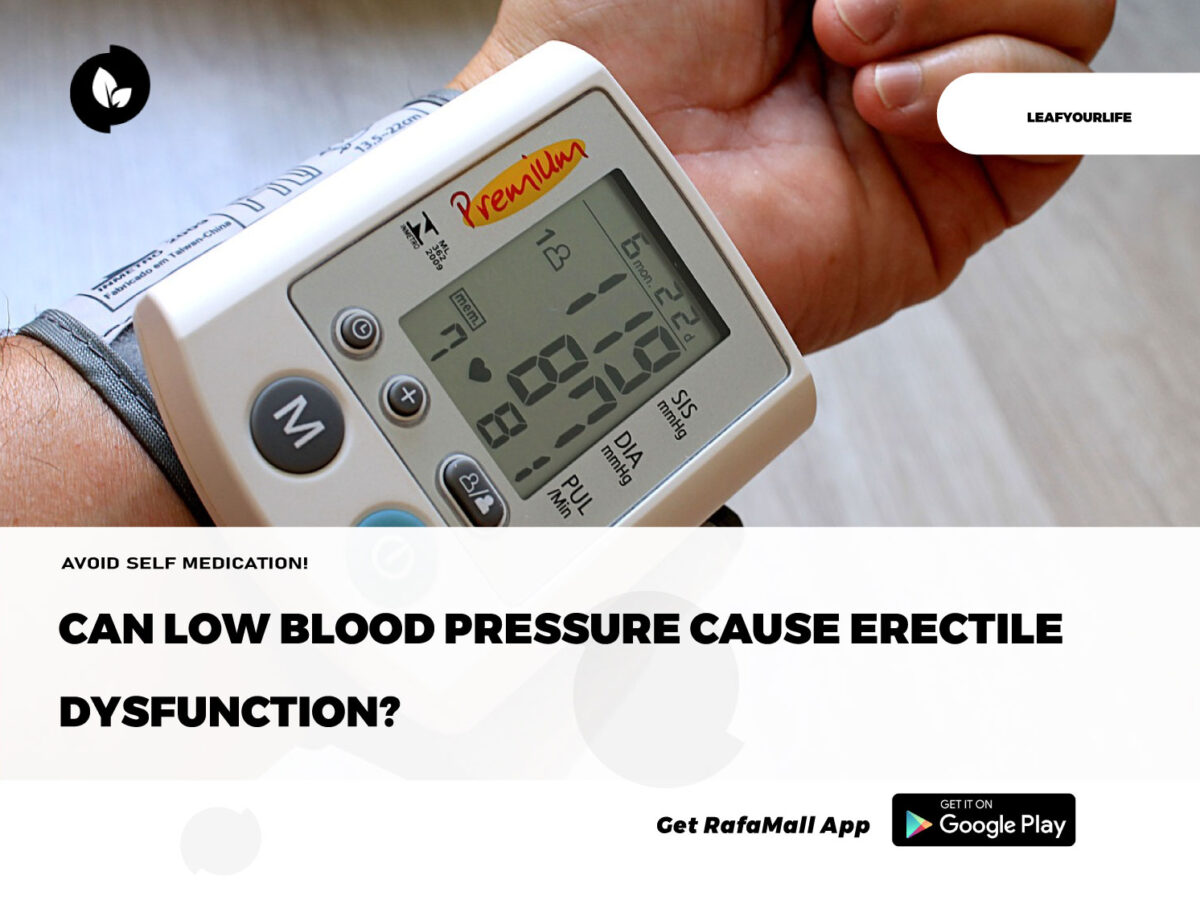 Can low blood pressure cause Erectile Dysfunction Rafamall