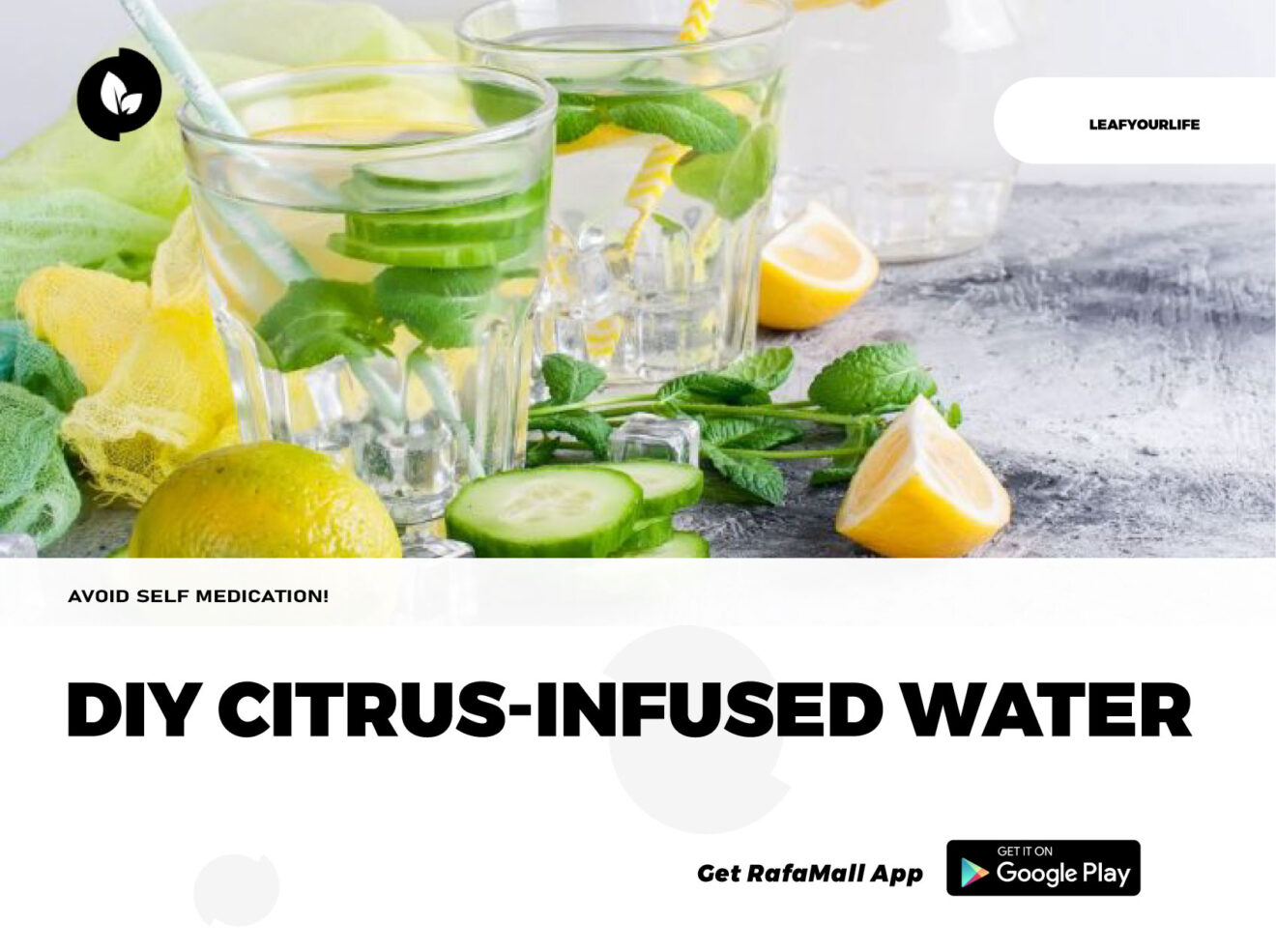 DIY CitrusInfused Water Rafamall