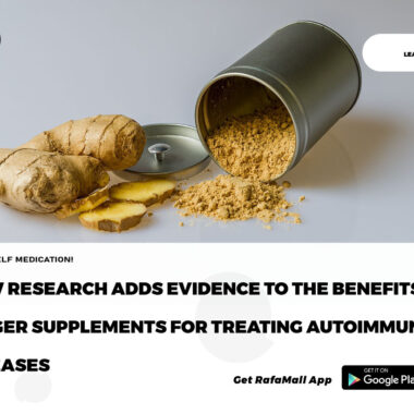 New research adds evidence to the benefits of ginger supplements for treating autoimmune diseases