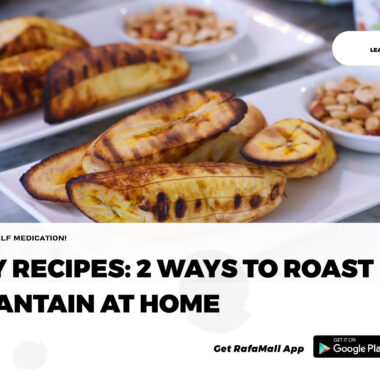 DIY Recipes: 2 ways to roast plantain at home