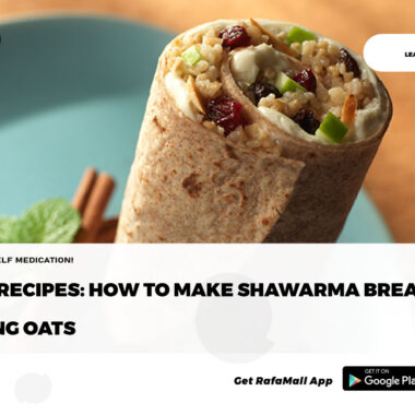 DIY Recipes: How to make shawarma bread using oats