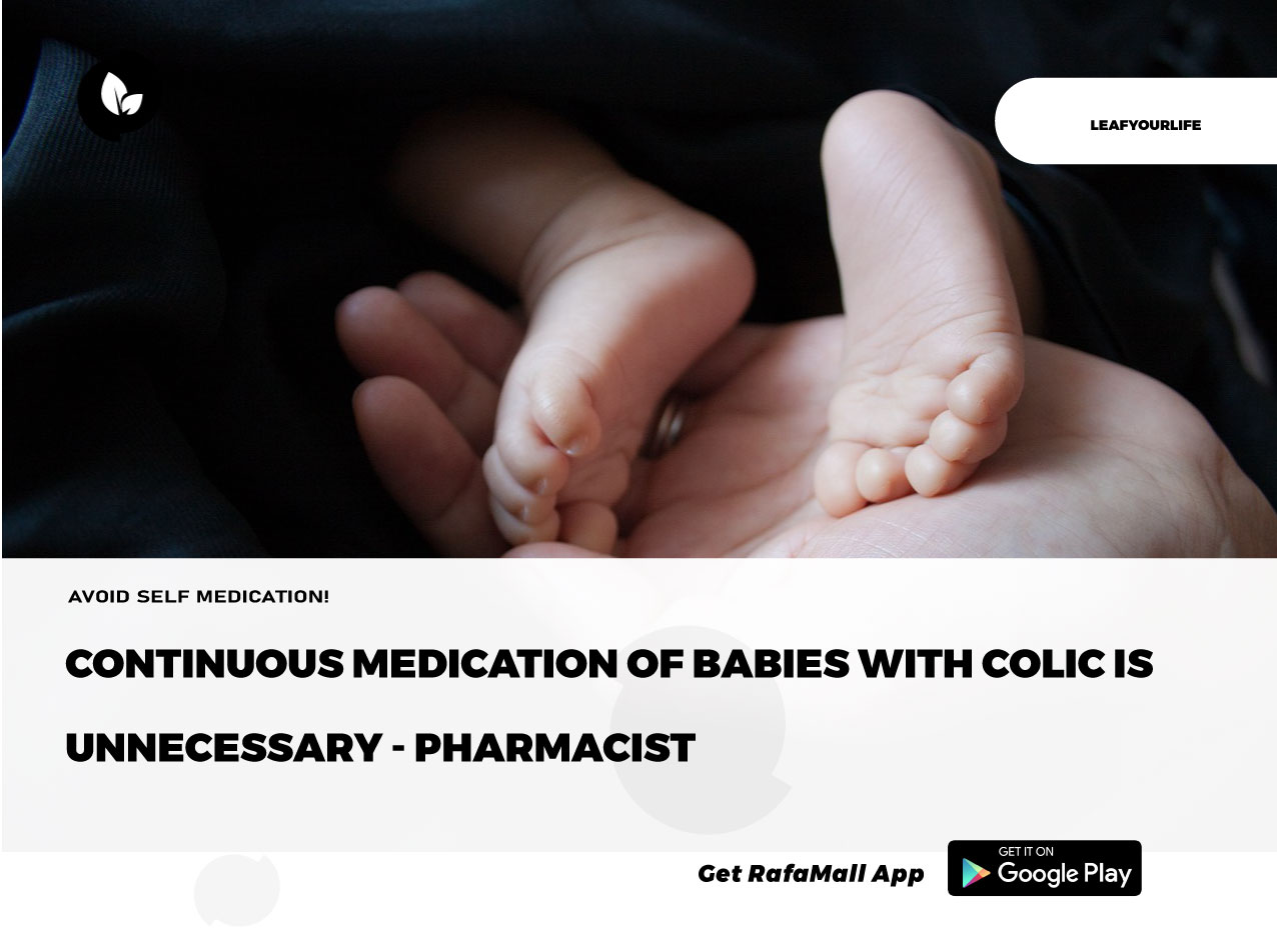 Continuous medication of babies with colic is unnecessary - Pharmacist