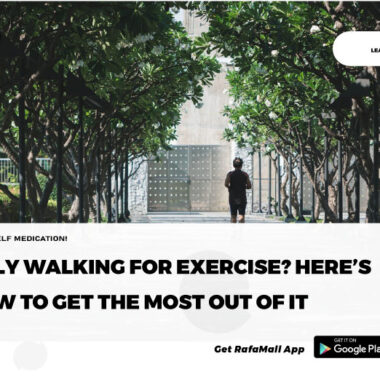 Only walking for exercise? Here’s how to get the most out of it