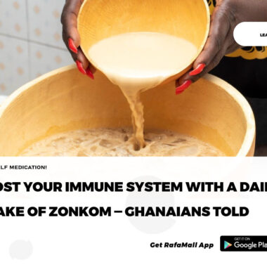 Boost your immune system with a daily intake of zonkom — Ghanaians told