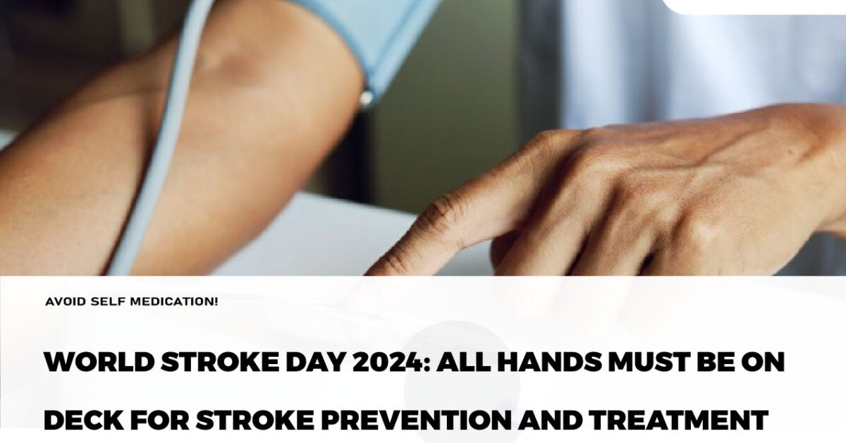 World Stroke Day 2024 All hands must be on deck for stroke prevention